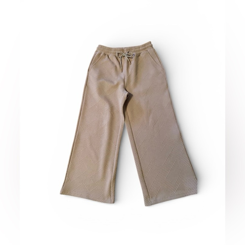 JODIFL  Beige Patterned Joggers